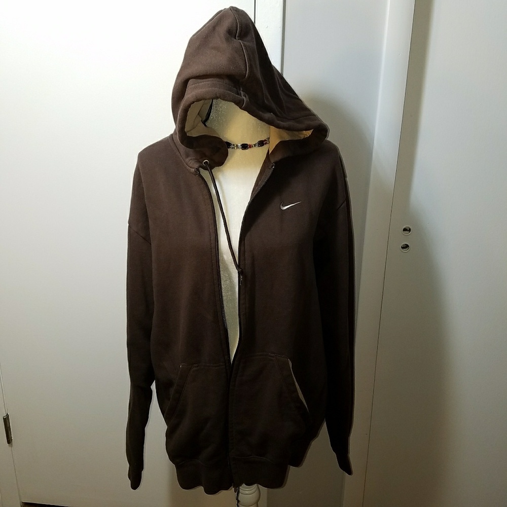 Nike Zippered Hoodie Men's Sz L